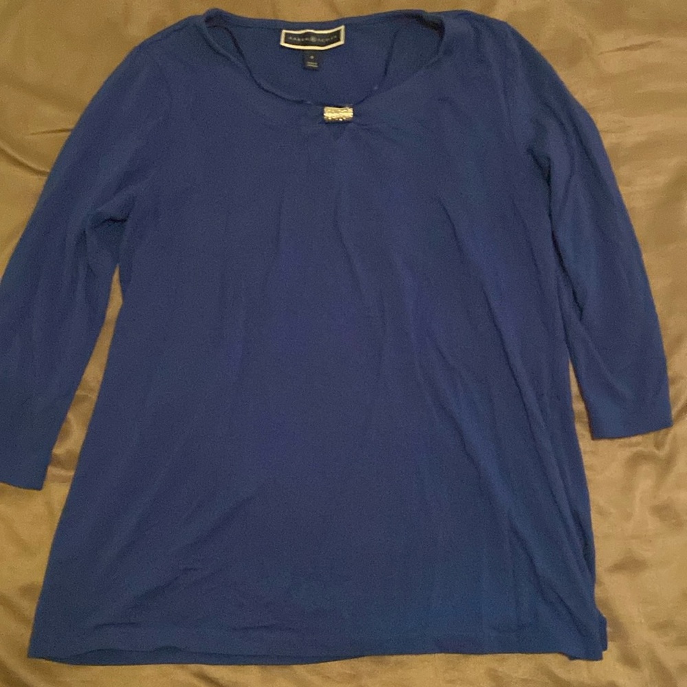 Royal blue top